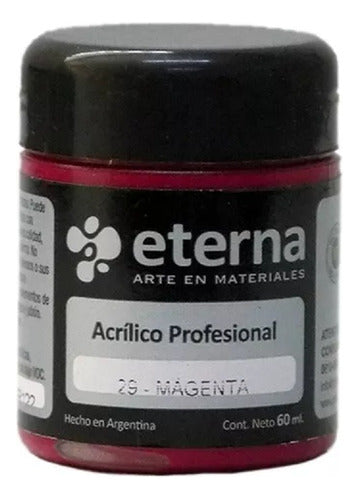 Professional Acrylic 60ml Pot Colors Group 3 Eterna 1