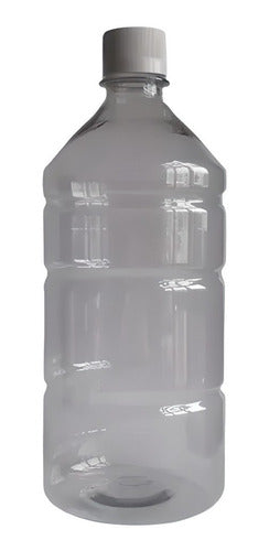 JP Plastic PET Bottle 1 Liter with Plastic Cap 1