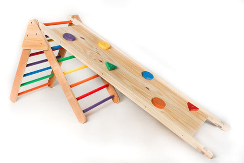 Triangulo Escalador Plegable C/rampa Pikler Montessori 0