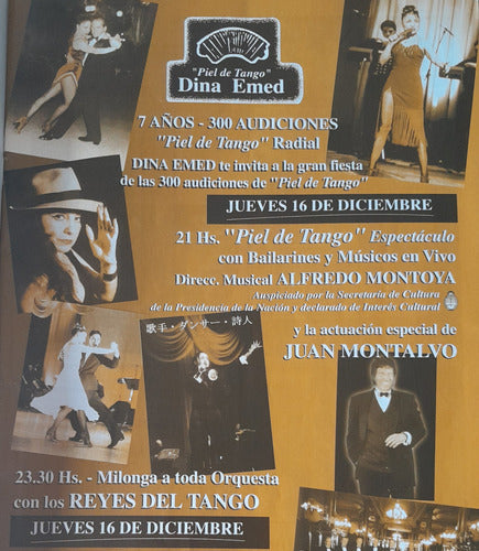 Folleto Revista Buenos Aires Tango 2004 Excelente Estado 7