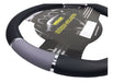 Oregon 38cm Black PVC Steering Wheel Cover with Gray Reflector 2