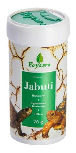 Ração Para Répteis Jabuti 75g Poytara 0