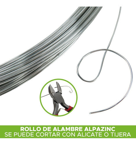 Alpazinc Smooth Wire 0.65mm Fine Bijou Supply x 30m 2