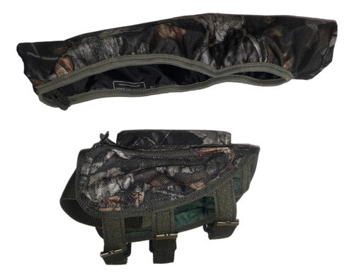 Río Negro Pesca Funda Canana + Cover De Mira Telescópica Realtree Combo 1