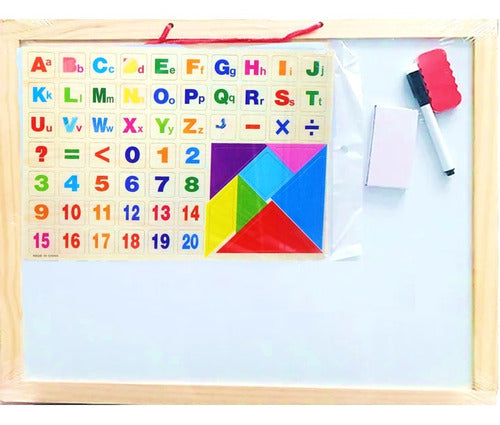 Reversible Chalkboard or Marker Board 33x44 Letters Super Cla N4 1