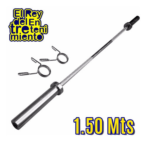 Expert Olympic Barbell 1.5 M Professional Crossfit Functional 1