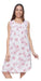 Summer Sleeveless Printed Button-Up Nightgown Mariené 2142 E 2