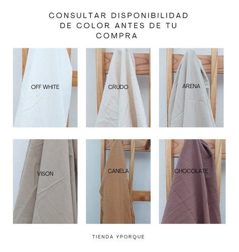 y porque Reversible Plaza Y Media Acolchado De Tusor + Fundas 4