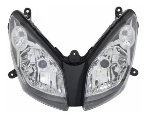 Bloco Optico Farol Yamaha Neo 115 2008 Ate 2010 1