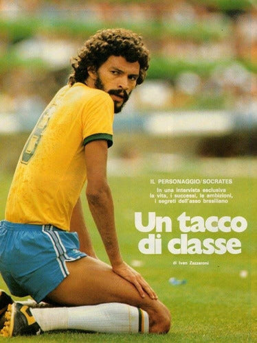Brazil 1982 Socrates - Zico Home Retro Shirt 8