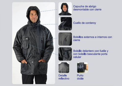 Bilvex Campera Parka Importada Impermeable Premium Unisex 3