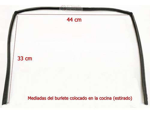 Burlete Cocina Volcan 85643v Original 1