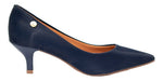 Vizzano Stiletto Shoes - Glossy Napa Low Heel 8