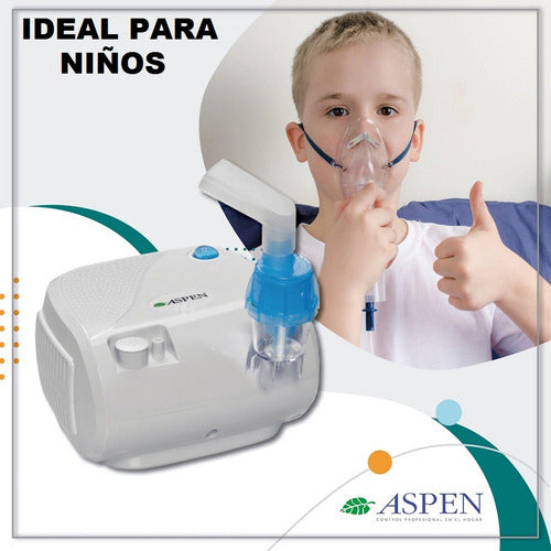 Aspen Nebulizer Automatic Compact for Kids New Piston Motor 1