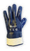 Interlock Cotton Nitrile Coated Safety Cuff Gloves - Pack of 6 1