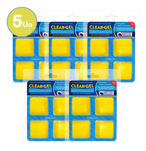 Clear Gel Maresias - Super Clarificante Decantador - Kit C/5 0