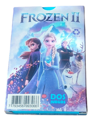 Naipes Frozen  X 15 Mazos Souvenir 1