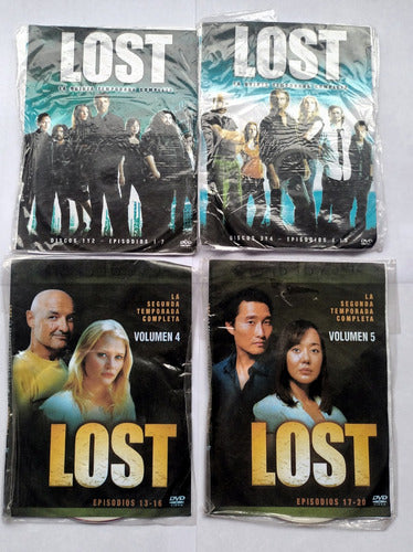 American Broadcasting Lost - Lot of Episodes from 2nd and 5th Seasons - 6 DVDs - 23 Episodes 0