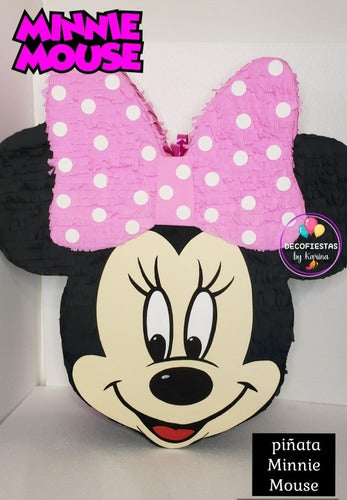 Decofiestas by Karina Piñata Minnie Mouse 70x60cm Aprox. 1