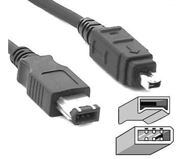 Philips Firewire Cable 6 Pin to 4 Pin Retractable 1