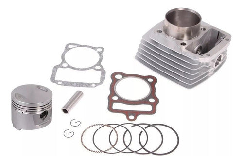 Kit Cilindro Zanella Zr 150 C/ Kit Piston + Juntas Theo M. 2