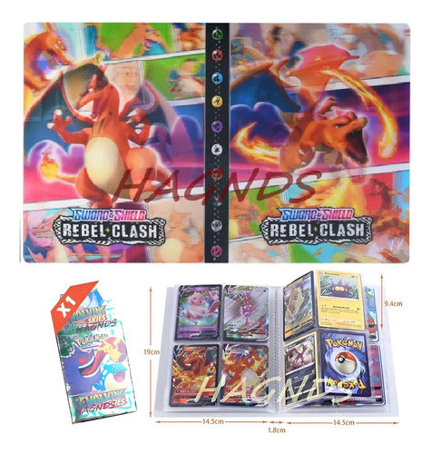 Album Pokemon Para 240 Cartas Tcg Entrega Inmediata 4