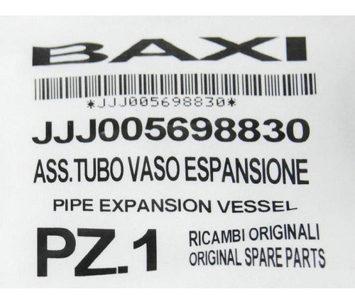 Baxi Flexible Para Tanque De Expansión 1