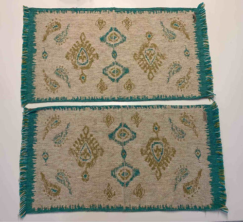 Chenille Table Runner / Carpetita 69x35 0