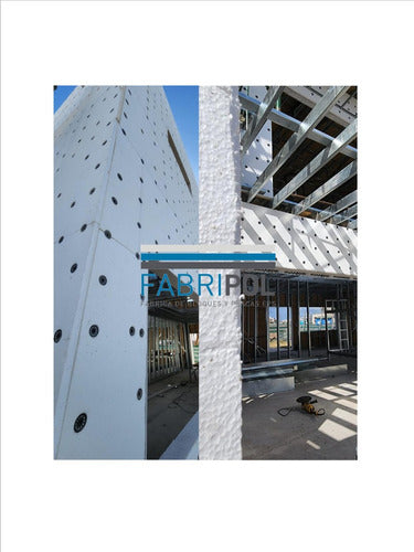 High Density EPS Eifs Styrofoam Board 100x100x3 cm 15 Kg 4