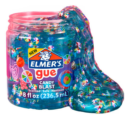 Elmer's Gue Slime Candy Blast with Washable Accessories - Non-Toxic Fun 0