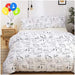 Yzz Collection King Bedding Juego De Funda Nórdica, Microfib 0