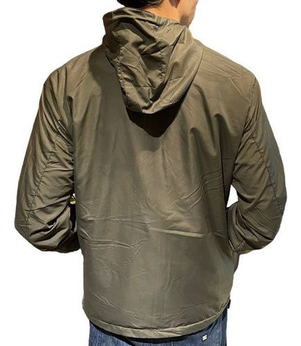 No Name Waterproof Windbreaker Pilot Jacket for Men - Reversible 2