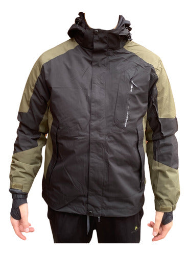 Urban Luxury Waterproof Two-in-One Windbreaker Jacket 6