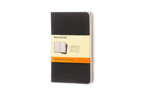 Moleskine Cahier Soft Cover Journal, Set Of 3, Ruled, (4894) 0