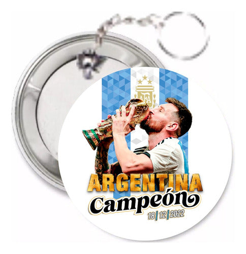 Pin Llavero 55 Mm X30 Unidades Personalizados 1