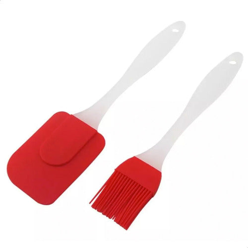 Baluni Silicone Brush and Spatula Set – Heat Resistant 7