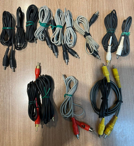 14 Cables Rca 1 X 1 1