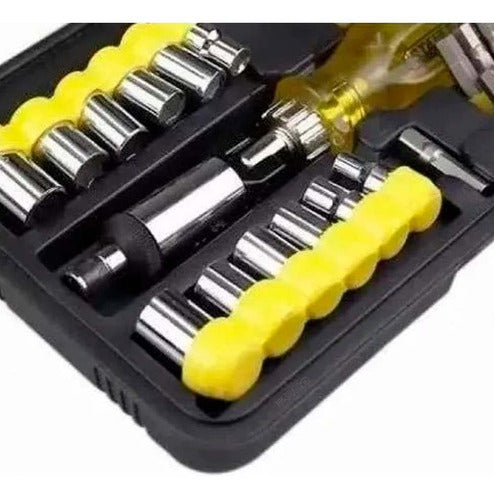 Stanley Screwdrivers and Sockets Set with Ratchet 47 Pieces 2
