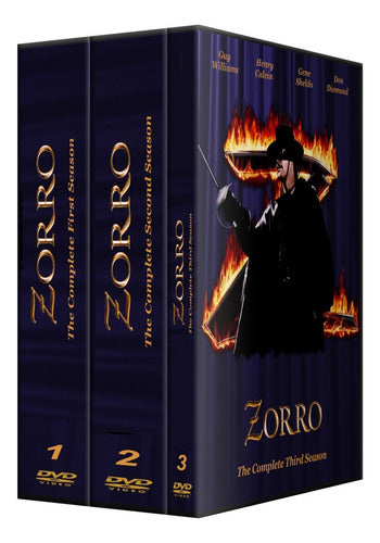 El Zorro - Guy Williams (1957) 2 Temporadas + Ineditos - Dvd 0