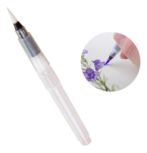 Refillable Water Brush for Ceramic (Medium Size) 0