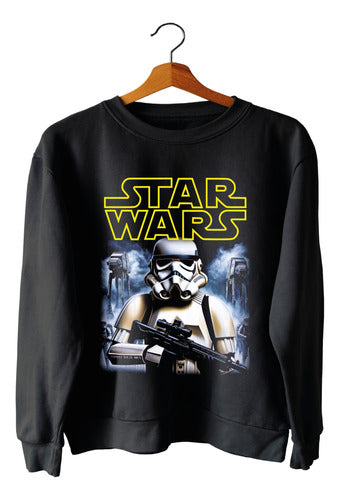 Burbi Round Neck Sweatshirt Friza Star Wars Dtf Premium 0