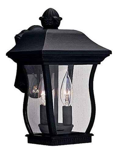 Diseñadores Fuente 2712bk Chelsea Wall Lanterns Black 1