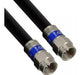 CPF 25 Mts + Unión Hembra, h, Cable Coaxial RG6 Negro CATV 0