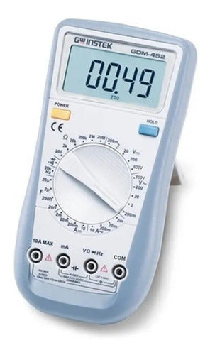 GW Instek Digital Multimeter GDM-452 - Capacitance & Frequency Meter 0