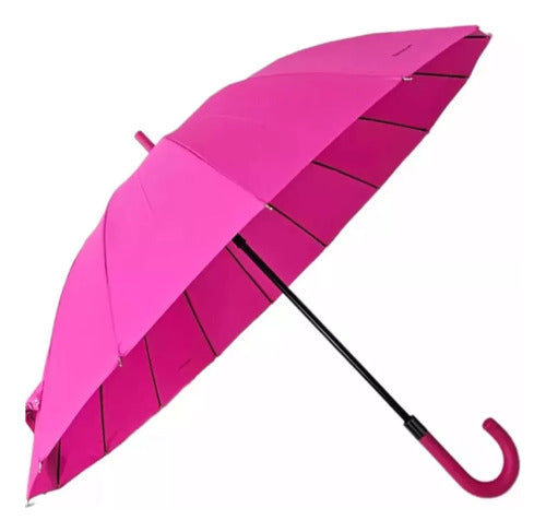 Las Oreiro Love Semi-Automatic Women's Durable Umbrella 1