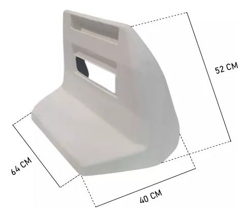 Capo Interno Motor Mb 1618 709 Fibra Mercedes Benz 1