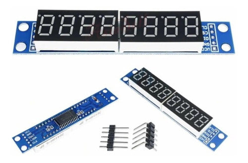 Módulo Display Max7219 7 Segmentos 8 Dígitos Arduino Rasp 2