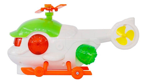 RMH Children's Helicopter with Sounds, Music, Lights, and Movement - 20 cm 3