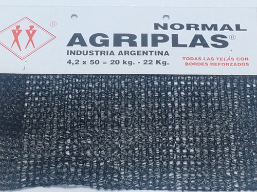 Agriplas Media Sombra Negra 50 % Ancho 4.20 X 5 M 0