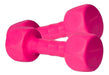 AB Fitness Hexagonal 3 Kg PVC Dumbbells - The Pair 0